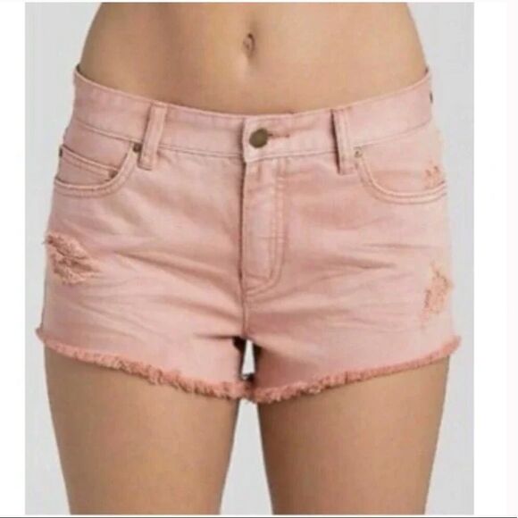 Billabong Women's Sz-26 Highway Shorts Cut Offs Frayed Distressed Faded Style - Picture 1 of 9